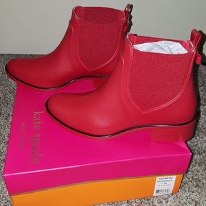 Kate Spade Sedgewick Bow Ankle Rain Boot